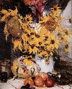 Nikolay Fechin Sunflower oil painting reproduction